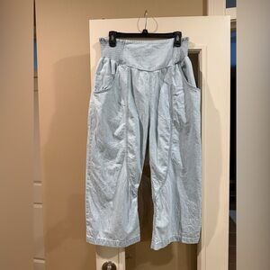 We The Free Light Blue Wide Leg Pants